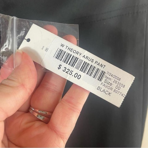 Theory low rise bootcut trousers - Picture 7 of 8